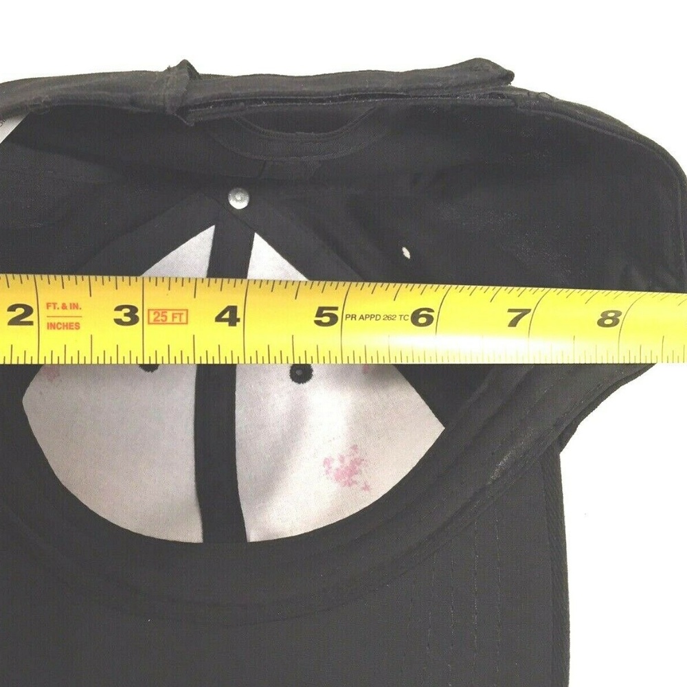 Hand Painted Hat Cap Abstract Art Neon Colors - Picture 8 of 8